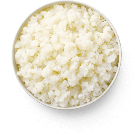 Cascadian Farm Frozen Riced Cauliflower in a bowl