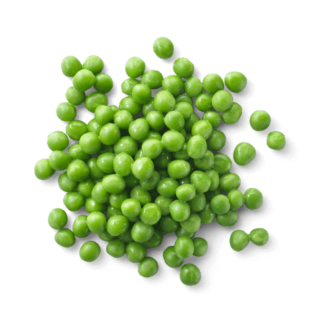 Cascadian Farm Organic Frozen Garden Peas displayed as the main ingredient