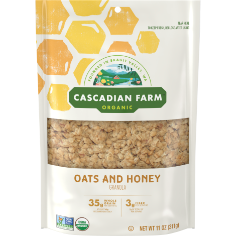 Oats & Honey Granola • Cascadian Farm Organic